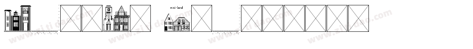 Houses Two字体转换
